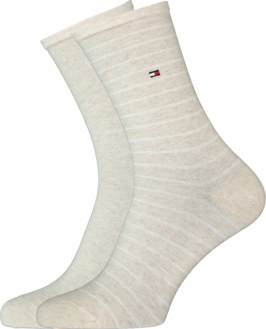 Tommy Hilfiger WOMEN SOCK 2P SMALL STRIPE Vrouwen Sokken Maat 39-42 3 Tommy Hilfiger WOMEN SOCK 2P SMALL STRIPE Vrouwen Sokken Maat 39-42
