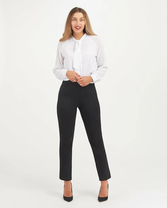 Spanx - The Perfect Pant Slim Straight Leg - Maat M - Zwart 8 Spanx - The Perfect Pant Slim Straight Leg - Maat M - Zwart - Afbeelding 6