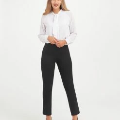Spanx - The Perfect Pant Slim Straight Leg - Maat XL - Zwart -Beenmode Verkoop 550x687 20
