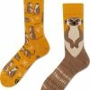 Many Mornings Unisex Sokken - The Meerkat - Unisex - Maat: 39-42 -Beenmode Verkoop 550x688 1