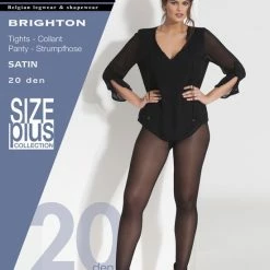 Cette Panty Brighton 20den Black XL (48/50) -Beenmode Verkoop 550x695