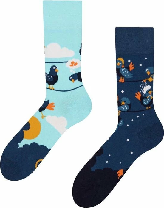 Good Mood Sokken - Grappige Duiven - Maat - 35-38 4 Good Mood Sokken - Grappige Duiven - Maat - 35-38 - Afbeelding 2