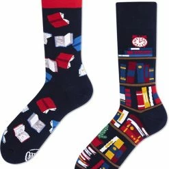 Many Mornings Sokken Book Story - Unisex - Maat: 39-42 -Beenmode Verkoop 550x700 1