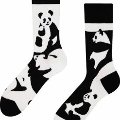 Good Mood Sokken - Abstracte Panda - Maat - 43-46