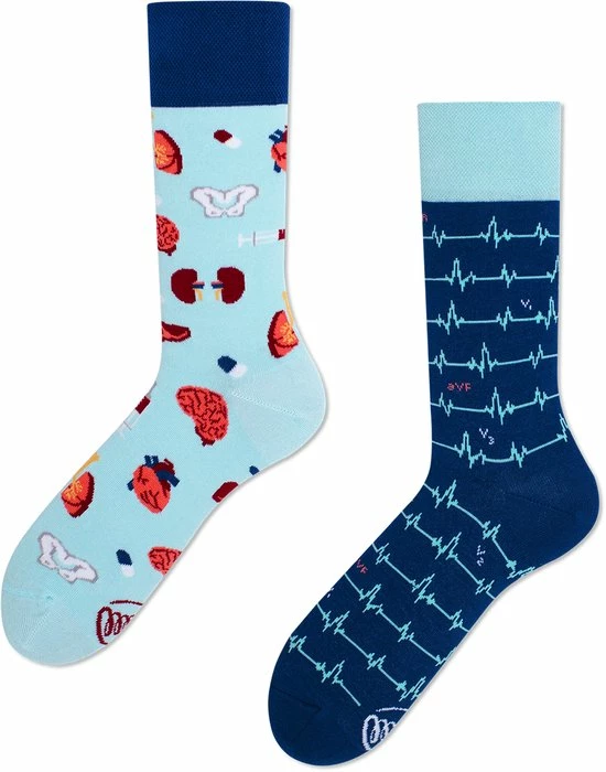 Many Mornings Sokken Dr Sock - Unisex - Maat: 43-46 5 Many Mornings Sokken Dr Sock - Unisex - Maat: 43-46 - Afbeelding 3