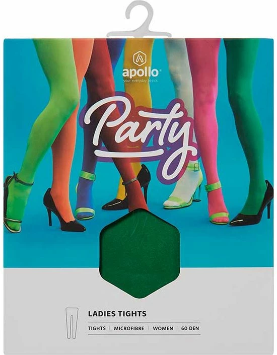 Dames Feest Legging | Joly Groen | 60 Denier | Maat S/M | Gekleurde Legging | Neon Legging | Leggings | Legging Carnaval | Legging Meisje | Carnavalskleding | Apollo 5 Dames Feest Legging | Joly Groen | 60 Denier | Maat S/M | Gekleurde Legging | Neon Legging | Leggings | Legging Carnaval | Legging Meisje | Carnavalskleding | Apollo - Afbeelding 3