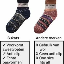 Sukats® Huissokken - Homesocks - Maat 36-41 - Anti-Slip - Fluffy - Dames Huissokken - Herfstsokken - Variant 4 -Beenmode Verkoop 550x718 6