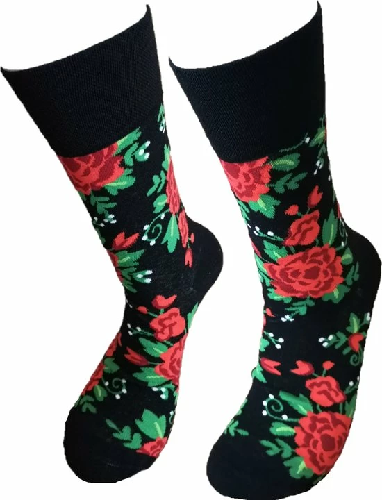 Merkloos Verjaardag Cadeau - Grappige Sokken - Rode Rozen Sokken - Valentijn - Bloem Sokken - Rozen Sokken - Leuke Sokken - Vrolijke Sokken - Luckyday Socks - Bloemen Cadeau Sokken - Socks Waar Je Happy Van Wordt - Maat 41-46 3 Merkloos Verjaardag Cadeau - Grappige Sokken - Rode Rozen Sokken - Valentijn - Bloem Sokken - Rozen Sokken - Leuke Sokken - Vrolijke Sokken - Luckyday Socks - Bloemen Cadeau Sokken - Socks Waar Je Happy Van Wordt - Maat 41-46