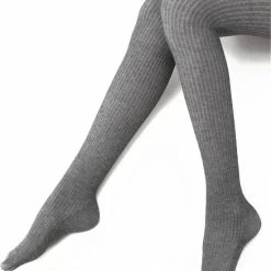 Oroblu Eco Sneakers Natural Rib Panty - Kleur Zwart - Maat L/XL -Beenmode Verkoop 550x720 2