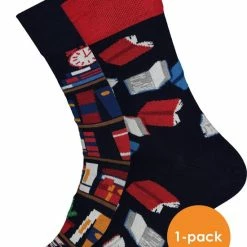 Many Mornings Sokken Book Story - Unisex - Maat: 39-42 -Beenmode Verkoop 550x723
