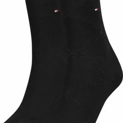 Tommy Hilfiger 701220251 Women Sock 2-Pack Graphic Argyle Q3-22