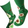 Merkloos Verjaardag Cadeau - Avocado Sokken - Vrolijke Sokken - Valentijn Cadeau - Aparte Sokken - Grappige Sokken - Leuke Dames En Heren Sokken - Moederdag - Vaderdag - Socks Waar Je Happy Van Wordt - Maat 36-41