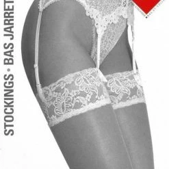 Clio Lace Top RHT Stretch Kousen Voor Jarretels Kleur Wit -Beenmode Verkoop 550x732 4