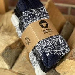 John Brilliant Norfinde Noorse Wollen Sokken, 3-Pack -Beenmode Verkoop 550x733 23