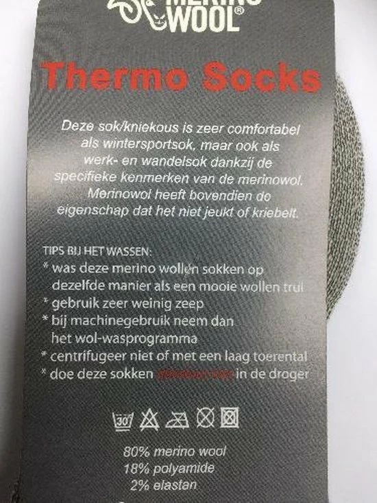 Eureka Zachte Merino Wollen Wandelsokken S7 - Unisex - Grijs - Maat 46-48 4 Eureka Zachte Merino Wollen Wandelsokken S7 - Unisex - Grijs - Maat 46-48 - Afbeelding 2