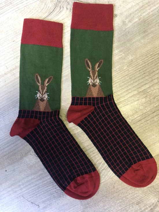 Merkloos SOKn. Trendy Sokken "KONIJN" Maat 40-46 (Ook Leuk Om Kado Te Geven !) 4 Merkloos SOKn. Trendy Sokken "KONIJN" Maat 40-46 (Ook Leuk Om Kado Te Geven !) - Afbeelding 2