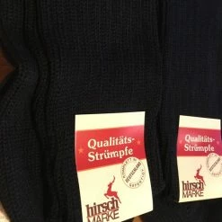 Hirsch 2-pack Bundeswehr Legersokken -54% Wol - Zwart - Maat 40 -Beenmode Verkoop 550x733 56