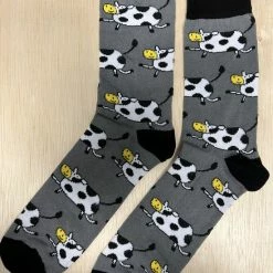 Merkloos SOKn. Trendy Sokken *VROLIJKE KOEIEN* Maat 35-41 (ook Leuk Om Kado Te Geven !) -Beenmode Verkoop 550x733 6