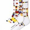 Merkloos Kunstsokken - Victory Boogie Woogie - Mondriaan Sokken - Multicolor - Unisex - Maat 36-40 -Beenmode Verkoop 550x737 2