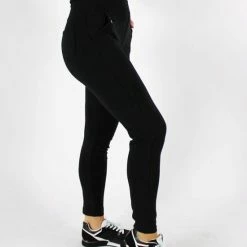 Merkloos Dames Tregging Isabella S/M- Zwart - Luxe & Comfort - Hoge Taille -Beenmode Verkoop 550x745