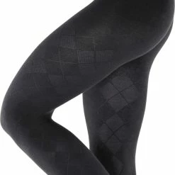 Burlington Fine Argle Maillot Dames 28000 3000 Black 38-40