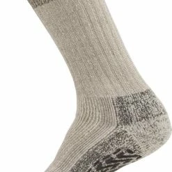 Soga 2-Pack Merino Wollen Huissokken Met Anti-slip Laag S4 - Unisex - Grijs - Maat 39-42