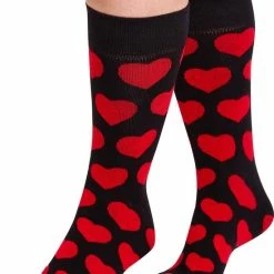 McGregor Sokken Dames | Maat 36-40 | Big Heart Love Sok | Zwart Grappige Sokken/Funny Socks -Beenmode Verkoop 550x758