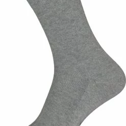 FALKE Family Grondstofvriendelijk Zacht Zonder Motief Duurzaam Ondoorzichtig Mid-rise Duurzaam Katoen Grijs Dames Sokken - Maat 35-38 -Beenmode Verkoop 550x764 1