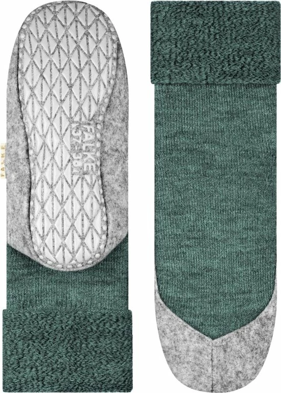 FALKE Cosyshoe Dames Pantoffels - Groen - Maat 41-42 7 FALKE Cosyshoe Dames Pantoffels - Groen - Maat 41-42 - Afbeelding 5