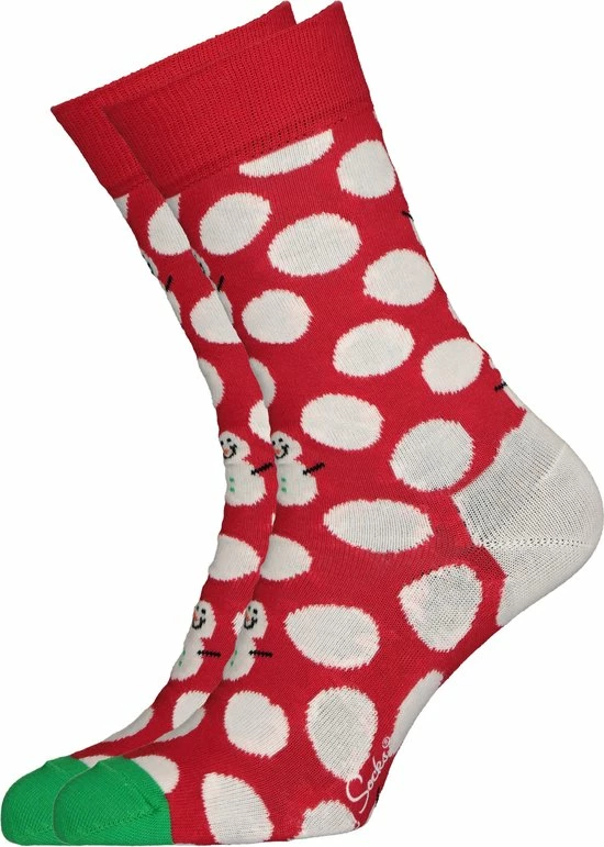 Happy Socks Big Dot Snowman Sock - Maat 41-46 5 Happy Socks Big Dot Snowman Sock - Maat 41-46 - Afbeelding 3