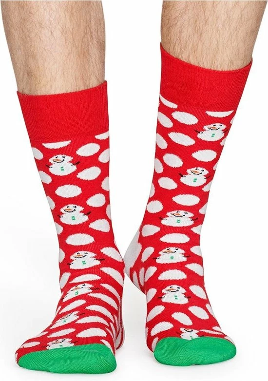 Happy Socks Big Dot Snowman Sock - Maat 41-46 6 Happy Socks Big Dot Snowman Sock - Maat 41-46 - Afbeelding 4