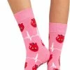 Merkloos Happy Hearts MedSocks 1 Merkloos Happy Hearts MedSocks -Beenmode Verkoop 550x803