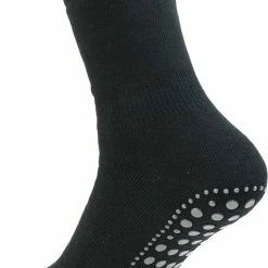 Merkloos ABS Anti-Slip Huissokken - Zwart - Maat 43-46