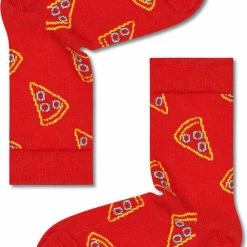 Happy Socks XKPIZ02-4300 Pizza Socks Gift Set 2-Pack - Maat 36/0-12M -Beenmode Verkoop 550x806 1