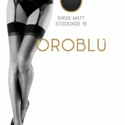 Oroblu Bas Lycia 15 Kousen - Kleur Zwart - Maat L -Beenmode Verkoop 550x808 1