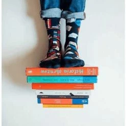 Many Mornings Sokken Book Story - Unisex - Maat: 39-42 -Beenmode Verkoop 550x808