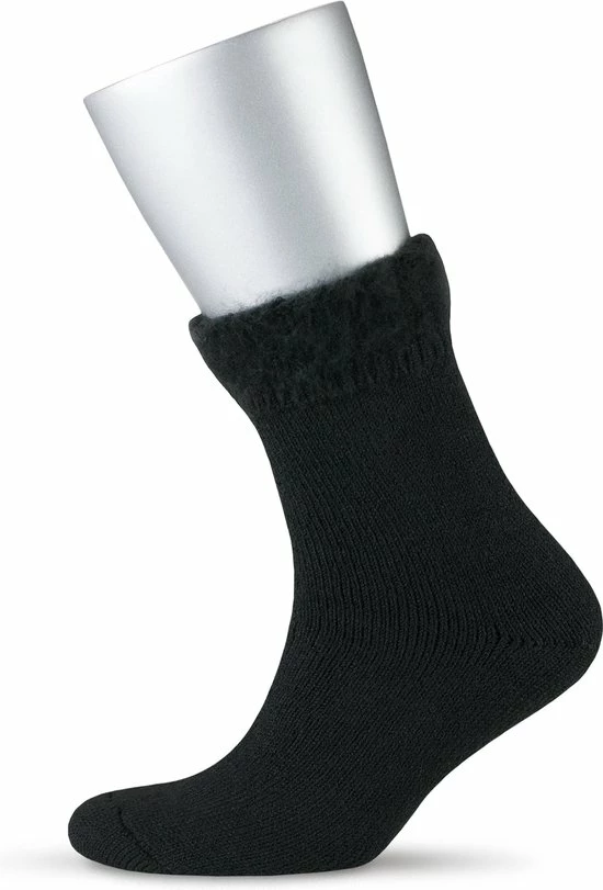 GoWith - Wollen Sokken - Noorse Sokken - 1 Paar - Warme Sokken - Huis Sokken - Winter Sokken - Heren Sokken - Dames Sokken - Kleur Zwart - Maat 39-41 6 GoWith - Wollen Sokken - Noorse Sokken - 1 Paar - Warme Sokken - Huis Sokken - Winter Sokken - Heren Sokken - Dames Sokken - Kleur Zwart - Maat 39-41 - Afbeelding 4