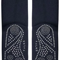 FALKE Cuddle Pads Slofsokken Comfortabel Warm Winter Antislip Ondoorzichtig Zacht Mid-rise Zonder Motief Met Noppen Katoen Merino Wol Blauw Dames Sokken - Maat 35-38 -Beenmode Verkoop 550x816 2