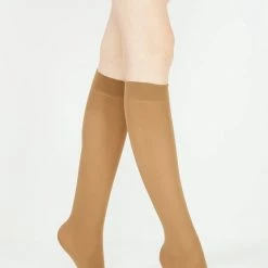 Penti Dames Kniekousen | Pantykousen | Pantykousjes (pd1012) Micro 40 Denier - BRONS - Maat One Size